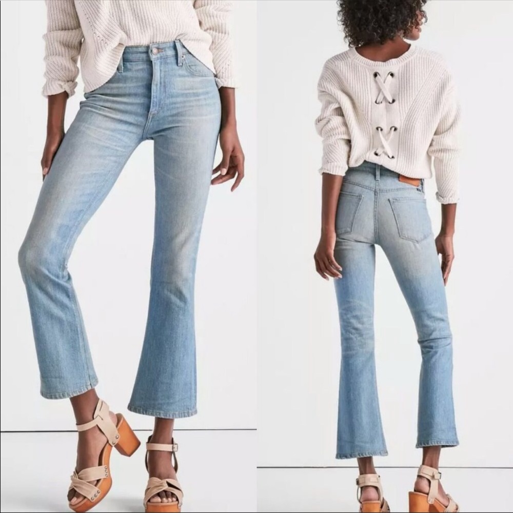 Lucky Brand Bridgette Mini Boot Cut Light Wash Jeans Size 2